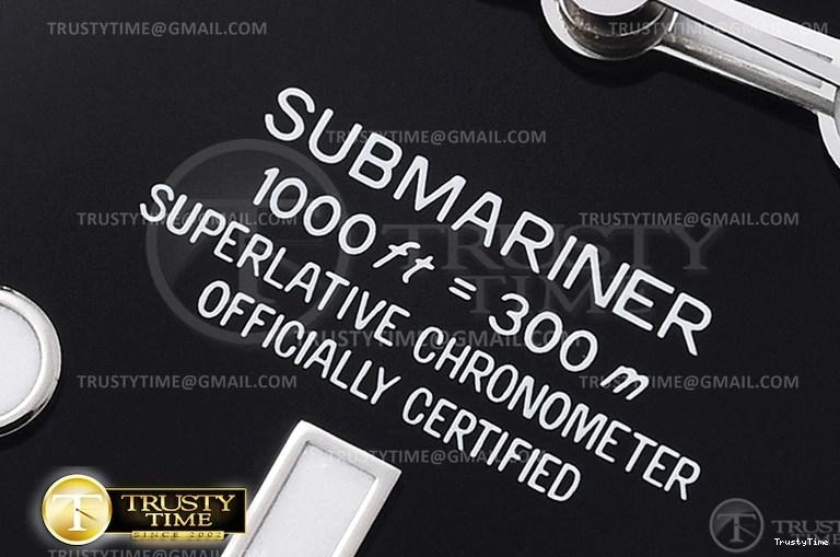 0215 ROLSUB0281 – Submariner 114060 904L SS SS Blk V10 Noob SA WaterResistant 1036